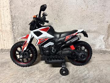Moto Mega 12V elettrica cavalcabile per bambini