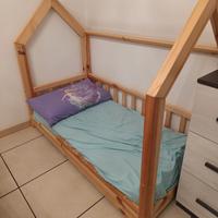 letto a capanna bambino 