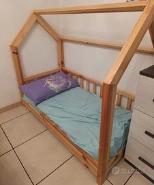 letto a capanna bambino 