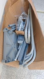 Scaletta bestia nuova per piscina
