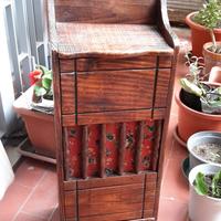 porta baguette francese in legno