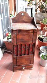 porta baguette francese in legno