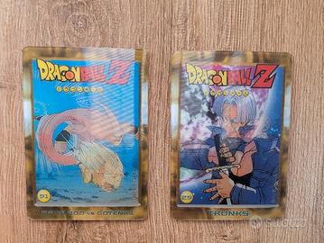 carte lenticolari 3D dragon ball Z serie GOLD