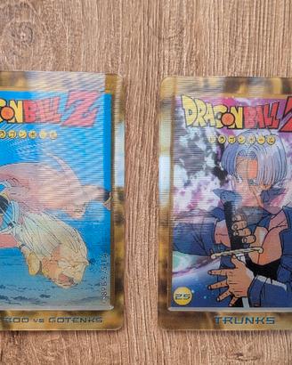 carte lenticolari 3D dragon ball Z serie GOLD