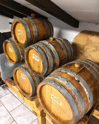 barili  aceto balsamico vuoti