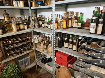 STOCK di vini e liquori  anni '60 / '70