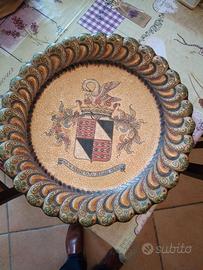 Piatto ceramica Giotto Giannoni