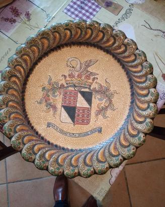 Piatto ceramica Giotto Giannoni