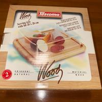 Portaformaggio cucina casa Tescoma 28 x 28 legno