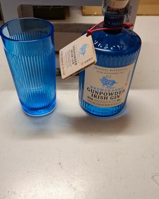 gin gunpowder con bicchiere 