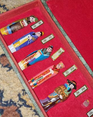 Set Miniature Vintage "China's Emperors and Kings"