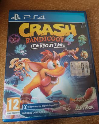 crash Bandicoot it's about time ps4