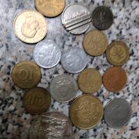 monete in lire. 5lire 10 lire 20 lire 50 lire 100 