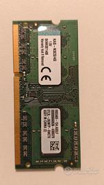 DDR3 SODIMM Kingston 4GB