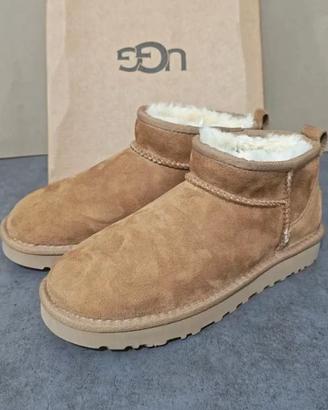 UGG CLASSIC ULTRA MINI Chestnut  /  36
