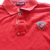 polo uomo blauer  rossa