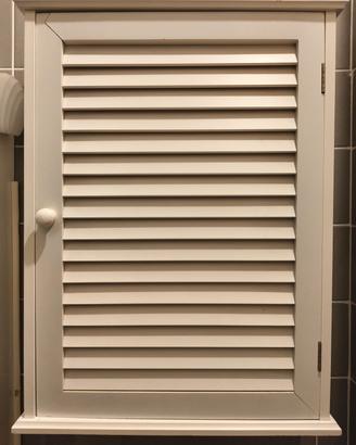 mobiletto bianco bagno cucina