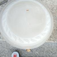 plafoniera in vetro 30 cm