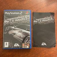 Need for speed  most wanted ps2 black edition 2 cd