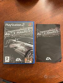 Need for speed  most wanted ps2 black edition 2 cd