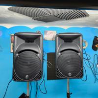 casse con amplificatore di potenza 