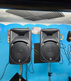 casse con amplificatore di potenza 