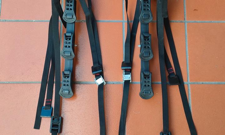 Portabici per auto + barre estensibili