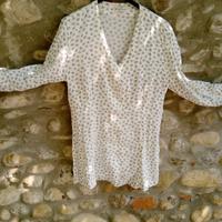 camicia donna fiorellini vintage Benetton