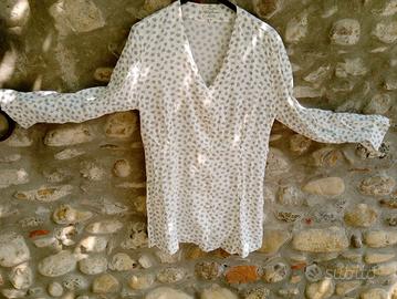 camicia donna fiorellini vintage Benetton