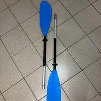 Pagaia Bravo kayak canoa due pezzi 220 cm