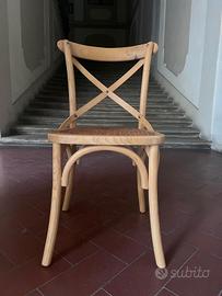Sedie nuove straordinarie vero legno