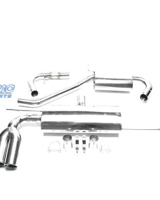IMPIANTO DI SCARICO PER VOLKSWAGEN VW GOLF V GTI, 