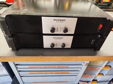 2 Amplificatori Phonic iAMP 1620