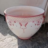 vaso in ceramica decorato