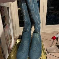 Texani camperos jeans lavaggio chiaro