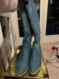 Texani camperos jeans lavaggio chiaro