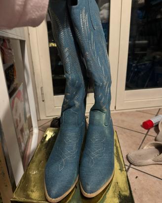 Texani camperos jeans lavaggio chiaro