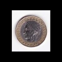 Moneta metallica da 1000 Lire