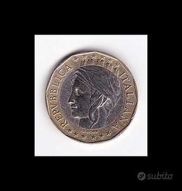 Moneta metallica da 1000 Lire