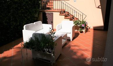 Appartamento con giardino vicino al centro