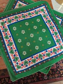 set tovaglioli vintage 