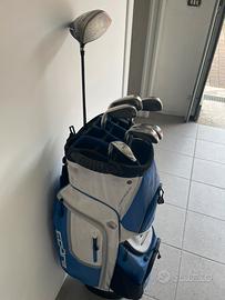 Sacca da golf con ferri