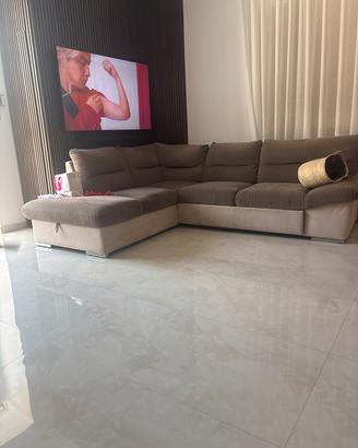 Divano letto contenitore angolare