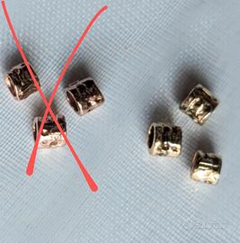 Granelli modello Dodo argento dorato