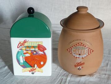 Contenitore ceramica coccio Caffè Vergnano