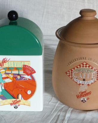 Contenitore ceramica coccio Caffè Vergnano