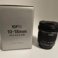 Canon EF EF-S 10-18mm f4.5-5.6 IS STM