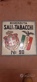 Insegna rara 1927 sali e tabacchi 