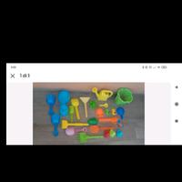 giochi mare spiaggia 40 pezzi