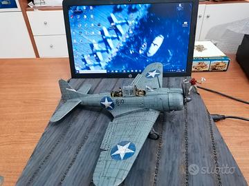 Diorama 1:35 dive bomber USA SDB3 Dauntless Midway